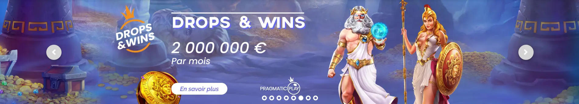 Drop and Wins WINSMANIA CASINO