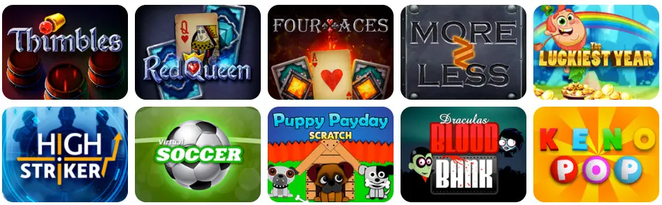 Jeux en ligne Winsmania Casino