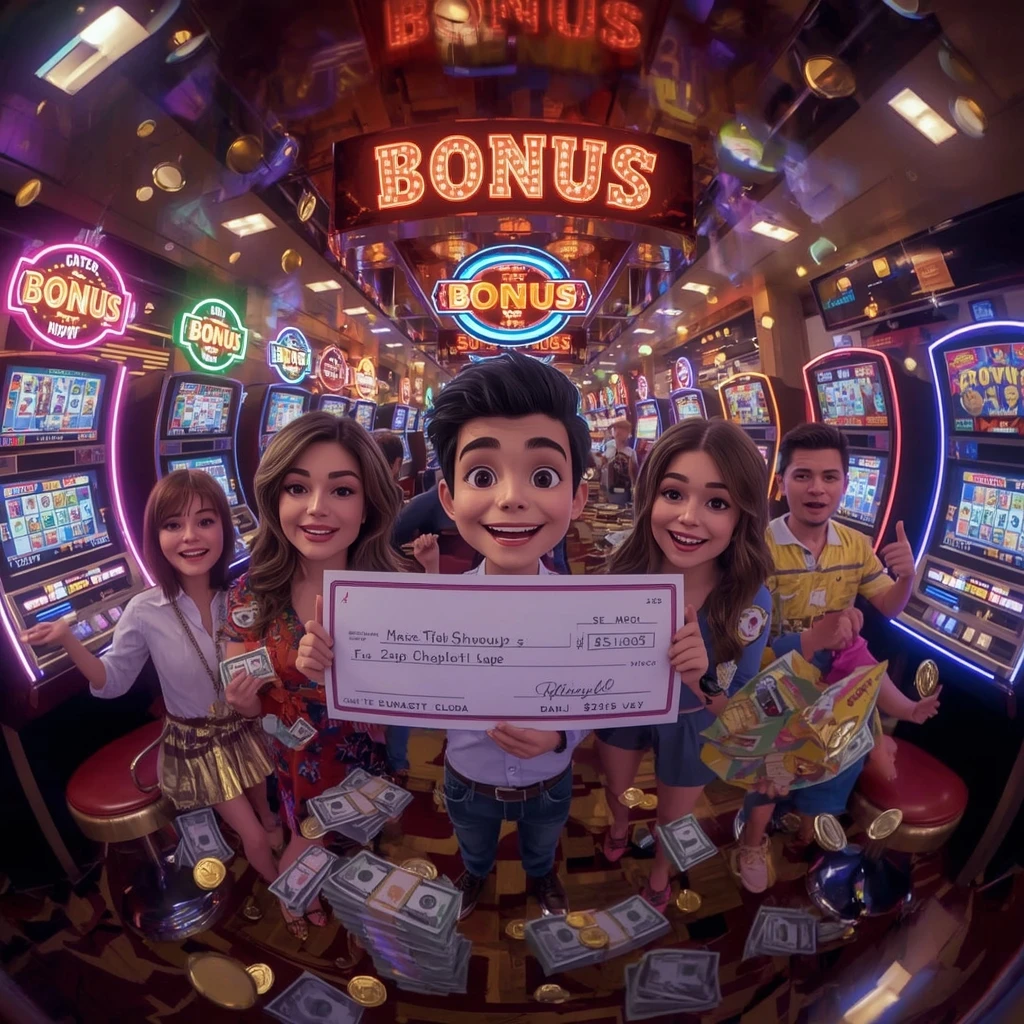 bonus dans les mains de l'homme au casino WINSMANIA CASINO